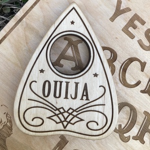 Igényes  szellem ABC vagy OUIJA board fali dísz., Otthon & Életmód, Dekoráció, Kép & Falikép, Táblakép, Gravírozás, pirográfia, MESKA