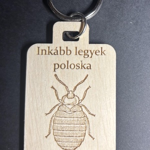 Poloskás kulcstartó. - Meska.hu