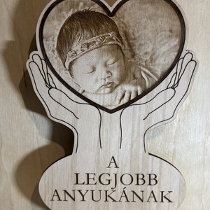 Csodaszép Anyáknapi vagy Apáknapi ajándék Saját fotójával. - otthon & életmód - dekoráció - asztal és polc dekoráció - asztaldísz - Meska.hu