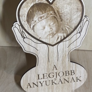 Csodaszép Anyáknapi vagy Apáknapi ajándék Saját fotójával. - otthon & életmód - dekoráció - asztal és polc dekoráció - asztaldísz - Meska.hu
