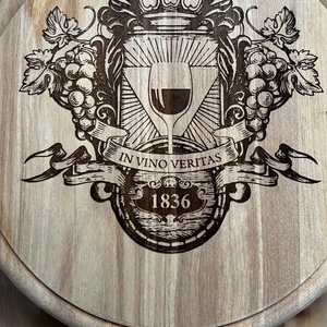 Tálaló In Vino Veritas - otthon & életmód - konyhafelszerelés, tálalás - tálalás - zsúrkocsi, tálalóasztal - Meska.hu