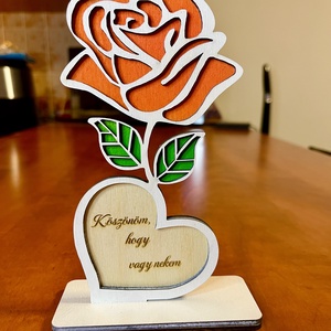 Anyáknapi örökrózsa, Otthon & Életmód, Virágdekoráció, Virágdíszek, Asztali virágdísz, , MESKA