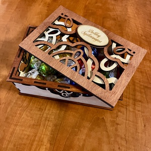 Emlékdoboz, bonbonos doboz, Esküvő, Emlék & Ajándék, Doboz, , MESKA