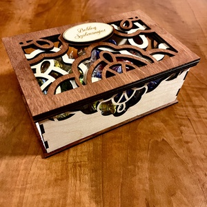 Emlékdoboz, bonbonos doboz - esküvő - emlék & ajándék - doboz - Meska.hu