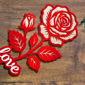 Valentin-napi Örök Rózsa - Meska.hu