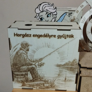 Egyedi pénzgyűjtő doboz - otthon & életmód - dekoráció - asztal és polc dekoráció - persely - Meska.hu
