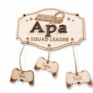 Gamer Apa és a Csapat - Meska.hu