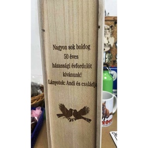 Gravírozott fadobozok - kellékek & szerszámok - hobby fa alapanyag - doboz - Meska.hu