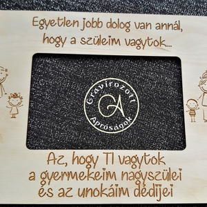 Nagyszülős képkeret - otthon & életmód - dekoráció - kép & falikép - képkeret - Meska.hu
