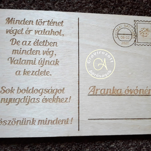 Ballagó ajándék, Otthon & Életmód, Fából készült kép, Dekoráció, Kép & Falikép, Famegmunkálás, Gravírozás, pirográfia, MESKA