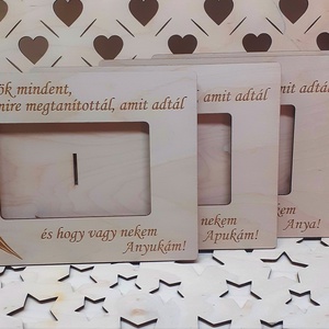 Szülőköszöntő képkeret - esküvő - emlék & ajándék - szülőköszöntő ajándék - Meska.hu