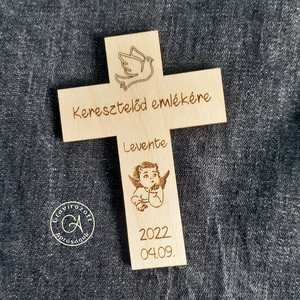 Keresztelői emlék - hűtőmágnes - játék & sport - keresztelőajándékok - Meska.hu