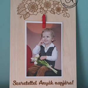 Anyák napi képkeret, Otthon & Életmód, Dekoráció, Kép & Falikép, Képkeret, Famegmunkálás, Mindenmás, MESKA