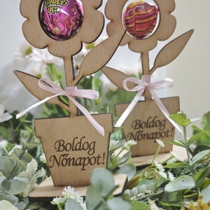 Nőnap, nőnapi ajándék, nyalóka, virág - Meska.hu