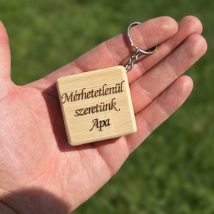 Apák napja: mérőszalag, kulcstartó, Otthon & Életmód, Ház & Kert, Szerszám & Eszközök, Gravírozás, pirográfia, MESKA