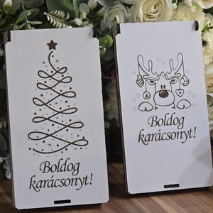 Karácsonyi pénzátadó, boríték helyett - Meska.hu