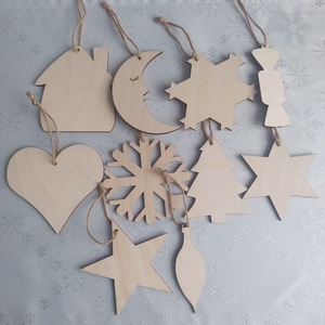 DIY Karácsonyfadísz szett 10db-os - Meska.hu