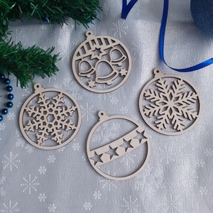  10db-os gömb alakú karácsonyfadísz szett - karácsony - karácsonyi lakásdekoráció - karácsonyfadíszek - Meska.hu