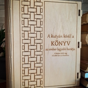 Könyv ajándékdoboz - könyv & zene - könyvtok - Meska.hu