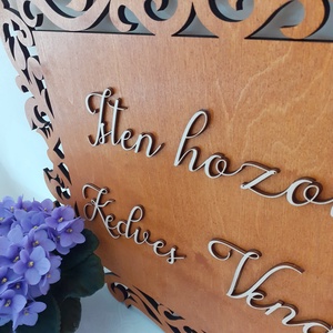 Esküvői tábla - Meska.hu