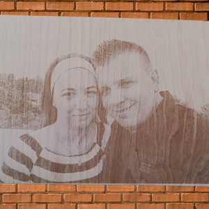 Fénykép gravírozás - esküvő - emlék & ajándék - album & fotóalbum - Meska.hu