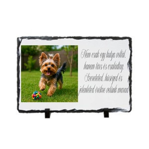 Örök Emlék � Márvány Emléktábla Kedvenceknek, Otthon & Életmód, Vallás, Temetkezési tárgy, Sírdísz, kegyeleti dísz, Fotó, grafika, rajz, illusztráció, MESKA