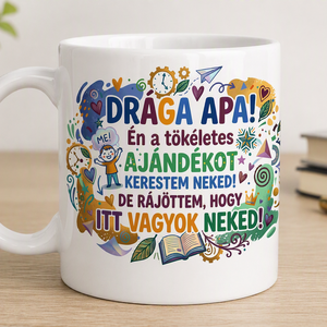 vicces bögre Apák napjára , Otthon & Életmód, Konyhafelszerelés, tálalás, Tálalás, Bögre & Csésze, Fotó, grafika, rajz, illusztráció, Kerámia, Egyedi szublimációs ajándék

Egyedi, szublimációs technológiával készült ajándék, amely tökéletes v..., MESKA