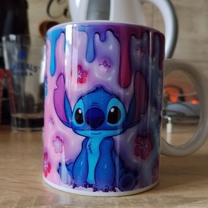 Stitch bögre  - Meska.hu