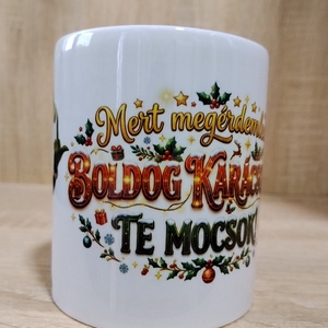 Karácsonyi bögre  - otthon & életmód - konyhafelszerelés, tálalás - tálalás - bögre & csésze - Meska.hu