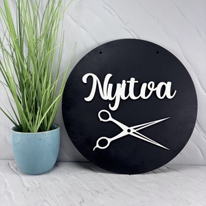 nyitva zárva tábla - kellékek & szerszámok - fa - egyéb fatermék - Meska.hu