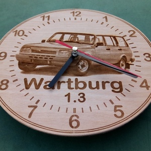 Wartburg 1.3 Tourist mintás falióra. (Nagyminta.) - otthon & életmód - dekoráció - fali és függő dekoráció - falióra & óra - Meska.hu