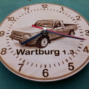 Wartburg 1.3 Trans mintás falióra. (Nagyminta.) - otthon & életmód - dekoráció - fali és függő dekoráció - falióra & óra - Meska.hu