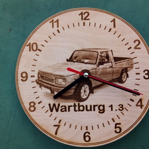 Wartburg 1.3 Trans mintás falióra. (Nagyminta.) - otthon & életmód - dekoráció - fali és függő dekoráció - falióra & óra - Meska.hu