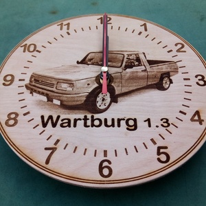 Wartburg 1.3 Trans mintás falióra. (Nagyminta.) - otthon & életmód - dekoráció - fali és függő dekoráció - falióra & óra - Meska.hu