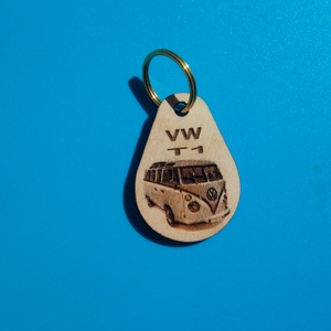 Kulcstartók; VW bogár, T1, T2, T3, Volkswagen mintával. Vws, Volkswagenes gravírozás. Függőnek, jelölőnek is. - táska & tok - kulcstartó & táskadísz - kulcstartó - Meska.hu