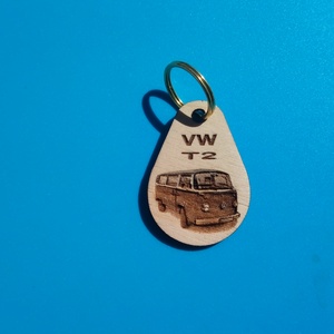 Kulcstartók; VW bogár, T1, T2, T3, Volkswagen mintával. Vws, Volkswagenes gravírozás. Függőnek, jelölőnek is. - táska & tok - kulcstartó & táskadísz - kulcstartó - Meska.hu