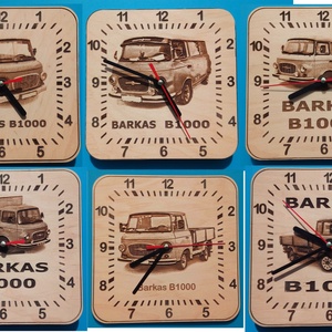 Barkas mintás faliórák. Barkasos óra. Barkassal quarcóra, falióra. Ajándék karácsonyra. Szobába hálóba garázsba ebédlőbe, Otthon & Életmód, Dekoráció, Fali és függő dekoráció, Falióra & óra, Gravírozás, pirográfia, MESKA