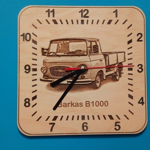 Barkas mintás faliórák. Barkasos óra. Barkassal quarcóra, falióra. Ajándék karácsonyra. Szobába hálóba garázsba ebédlőbe - otthon & életmód - dekoráció - fali és függő dekoráció - falióra & óra - Meska.hu