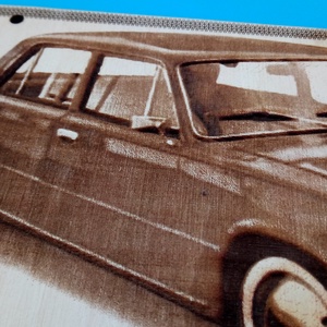 LADA 2101 falikép. Ladás gravírozás. Zsiguli kép. - otthon & életmód - dekoráció - kép & falikép - fából készült kép - Meska.hu