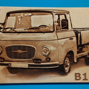 Barkas mintás falikép. Platós, Otthon & Életmód, Dekoráció, Fali és függő dekoráció, Függődísz, Gravírozás, pirográfia, MESKA