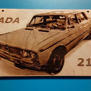 LADA 2103 mintás falikép.  - otthon & életmód - dekoráció - fali és függő dekoráció - függődísz - Meska.hu