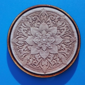 Mandala mintás hűtőmágnes.   - otthon & életmód - konyhafelszerelés, tálalás - konyhai dekoráció - hűtőmágnes - Meska.hu