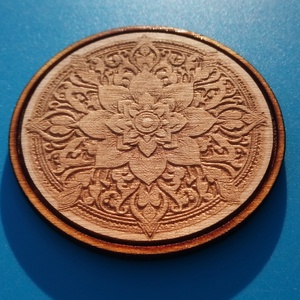 Mandala mintás hűtőmágnes.   - otthon & életmód - konyhafelszerelés, tálalás - konyhai dekoráció - hűtőmágnes - Meska.hu