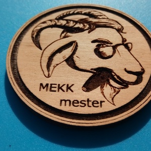 Mekk mester mintás hűtőmágnes.   - otthon & életmód - konyhafelszerelés, tálalás - konyhai dekoráció - hűtőmágnes - Meska.hu