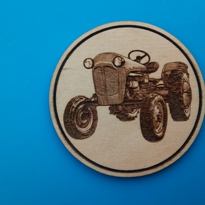 Traktor rajz mintás hűtőmágnes.  - otthon & életmód - konyhafelszerelés, tálalás - konyhai dekoráció - hűtőmágnes - Meska.hu