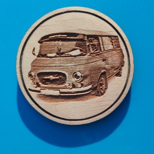 barkas 5sz N mintás hűtőmágnes. , Otthon & Életmód, Konyhafelszerelés, tálalás, Konyhai dekoráció, Hűtőmágnes, Gravírozás, pirográfia, MESKA