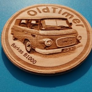 barkas 5sz S mintás hűtőmágnes.  - otthon & életmód - konyhafelszerelés, tálalás - konyhai dekoráció - hűtőmágnes - Meska.hu