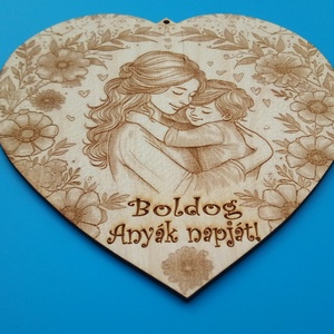 Boldog anyák napját! Ajándék falidísz édesanyának, anyukának, anyucinak, anyunak. - otthon & életmód - dekoráció - kép & falikép - fából készült kép - Meska.hu