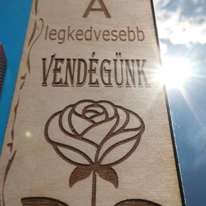 Falitükör A legkedvesebb vendégem felirattal. Étterem, fodrászat, műkörmös és más szolgáltató számára. Vidám, vicces. - otthon & életmód - dekoráció - tükör - Meska.hu