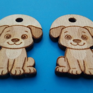 Kutyusos zsinórdísz. Kapucni vagy beépített kabát-öv zsinórjára, tornazsákra, táskára, tükőrre, karácsonyfára, kulcsra. - ruha & divat - öv & övcsat - egyéb kellék - Meska.hu